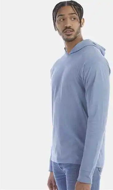 Comfortwash Gdh280 Garment Dyed Jersey Hooded Long Sleeve t Shirt Saltwater