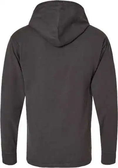 Comfortwash Gdh280 Garment Dyed Jersey Hooded Long Sleeve t Shirt New Railroad Gray
