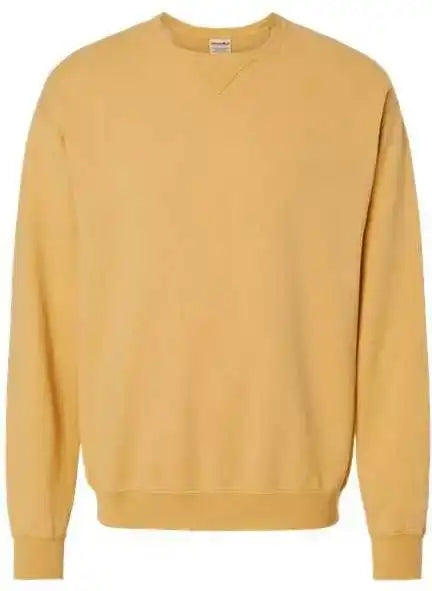 Comfortwash Gdh400 Garment Dyed Unisex Crewneck Sweatshirt Artisan Gold