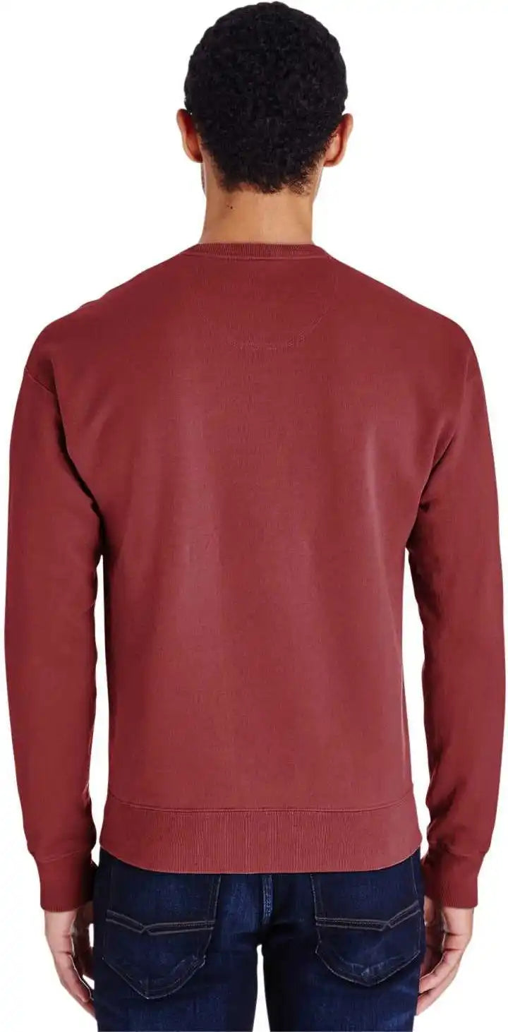 Comfortwash Gdh400 Garment Dyed Unisex Crewneck Sweatshirt Cayenne