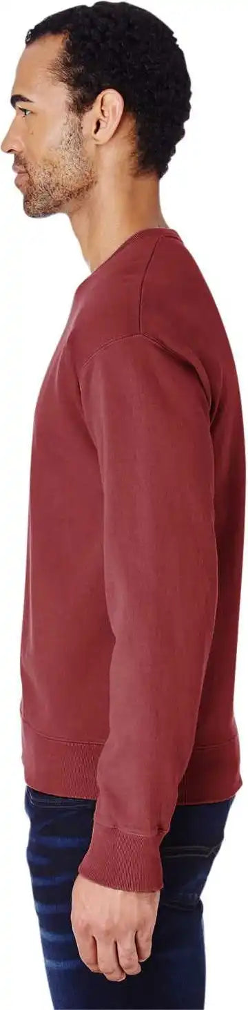 Comfortwash Gdh400 Garment Dyed Unisex Crewneck Sweatshirt Cayenne