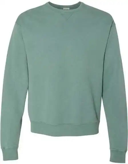 Comfortwash Gdh400 Garment Dyed Unisex Crewneck Sweatshirt - Cypress Green