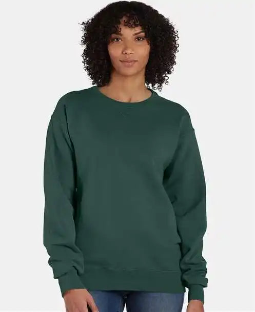 Comfortwash Gdh400 Garment Dyed Unisex Crewneck Sweatshirt Field Green