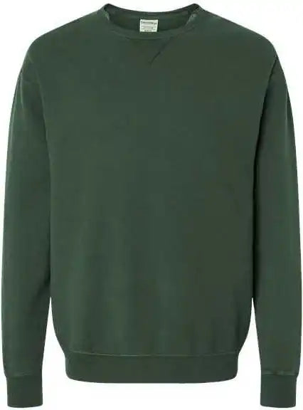Comfortwash Gdh400 Garment Dyed Unisex Crewneck Sweatshirt Field Green