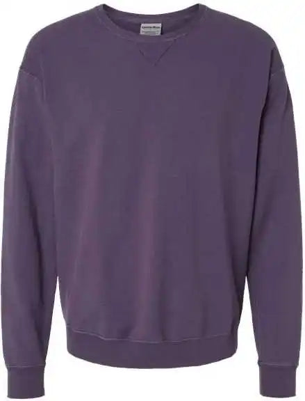 Comfortwash Gdh400 Garment Dyed Unisex Crewneck Sweatshirt Grape Soda