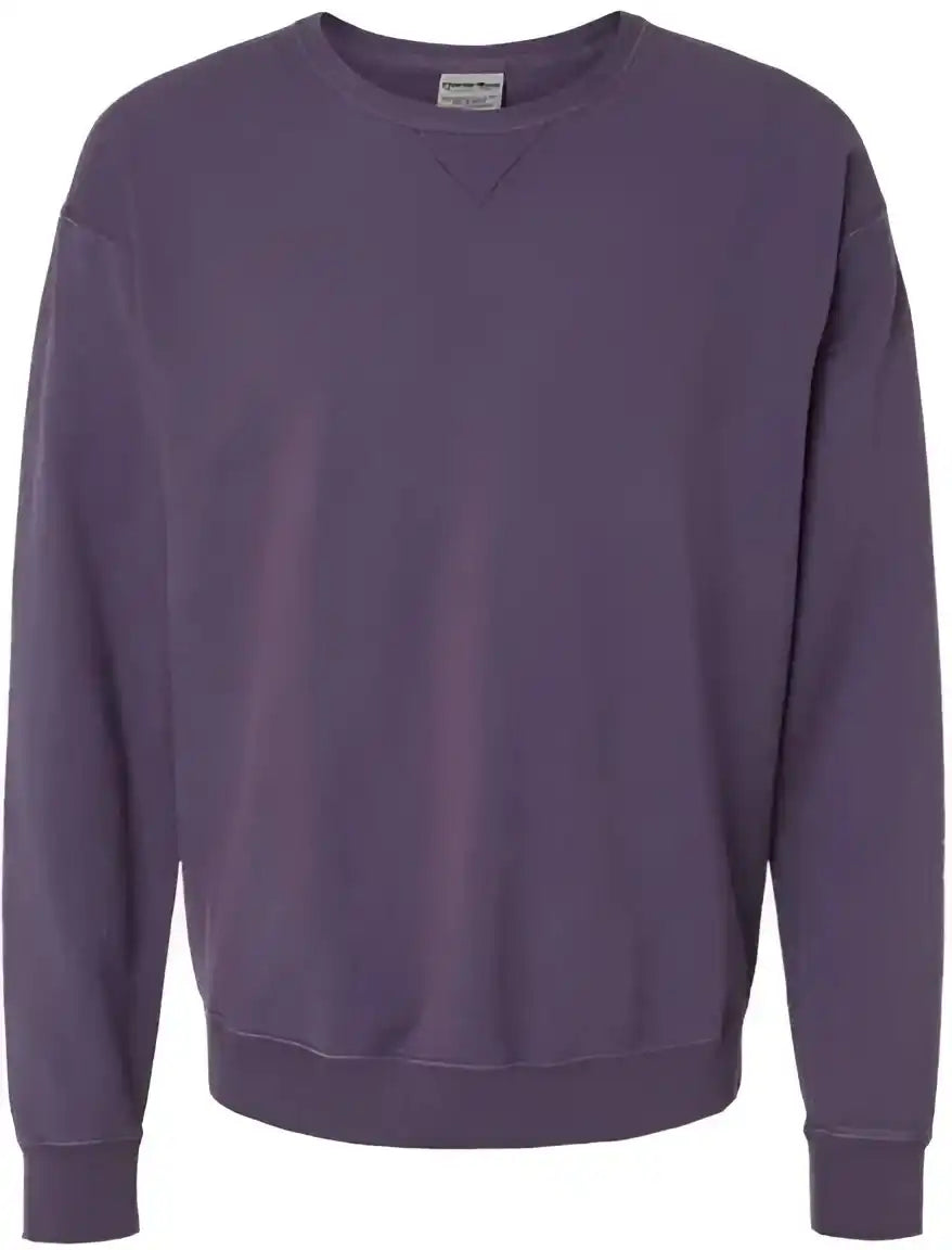 Comfortwash Gdh400 Garment Dyed Unisex Crewneck Sweatshirt - Grape Soda