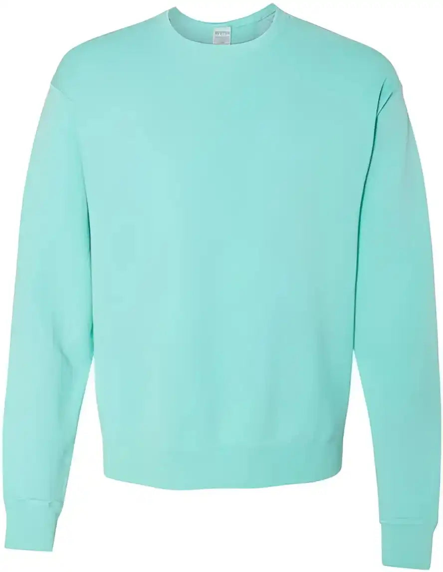 Comfortwash Gdh400 Garment Dyed Unisex Crewneck Sweatshirt - Mint