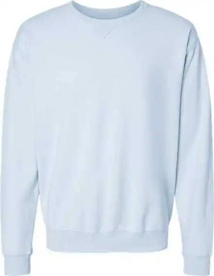 Comfortwash Gdh400 Garment Dyed Unisex Crewneck Sweatshirt Soothing Blue
