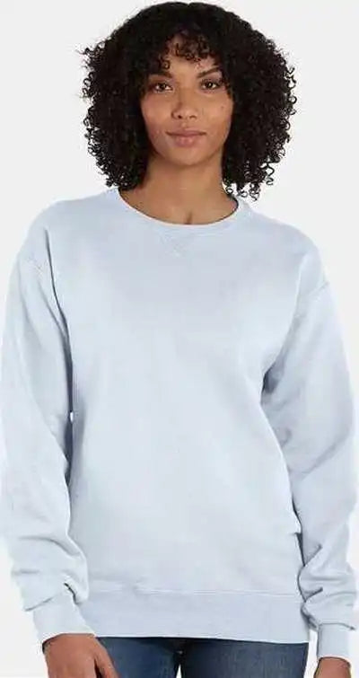 Comfortwash Gdh400 Garment Dyed Unisex Crewneck Sweatshirt Soothing Blue
