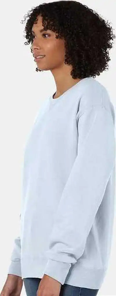 Comfortwash Gdh400 Garment Dyed Unisex Crewneck Sweatshirt Soothing Blue