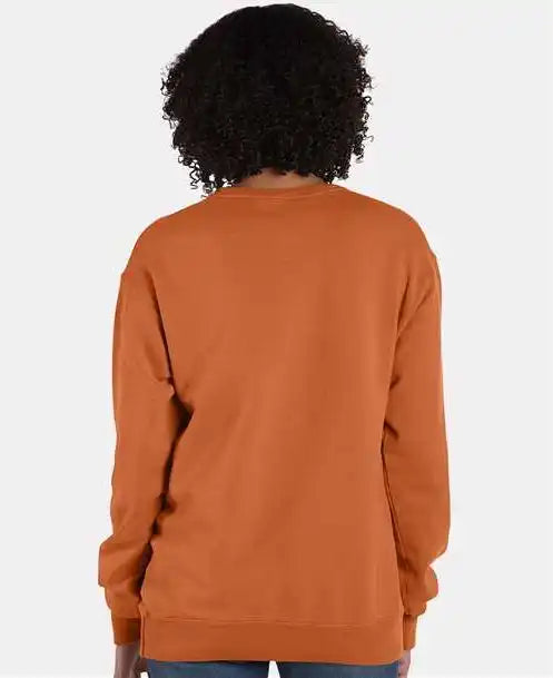Comfortwash Gdh400 Garment Dyed Unisex Crewneck Sweatshirt - Texas Orange