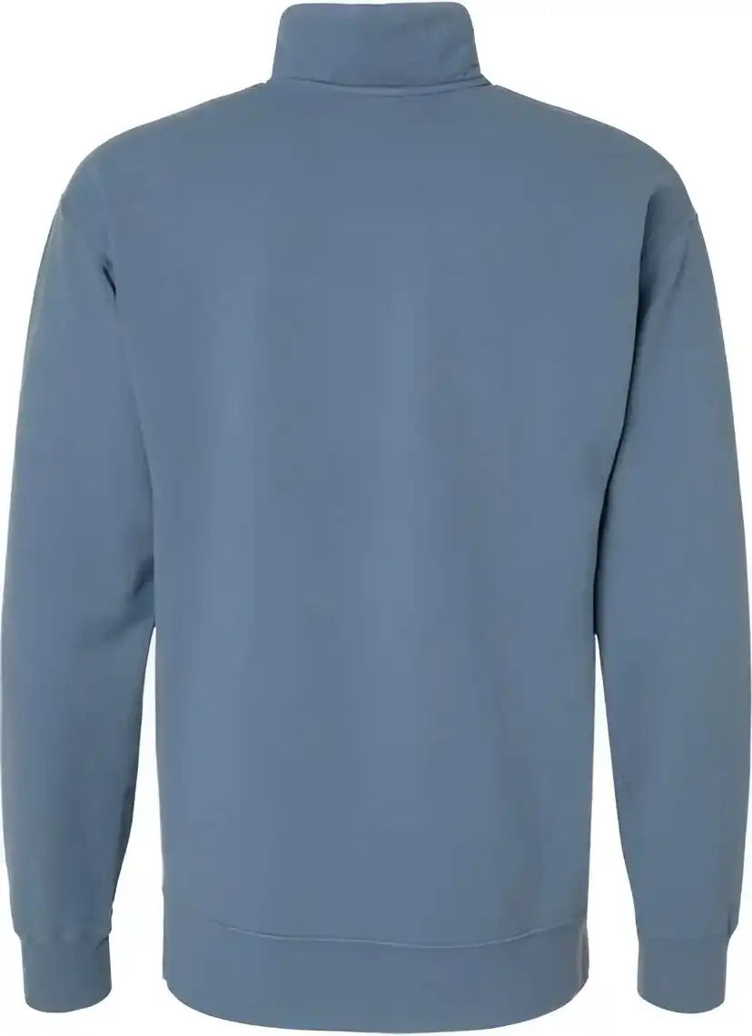 Comfortwash Gdh425 Garment Dyed Quarter Zip Sweatshirt Saltwater