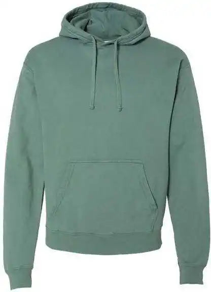 Comfortwash Gdh450 Garment Dyed Unisex Hooded Pullover Sweatshirt Cypress Green