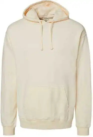 Comfortwash Gdh450 Garment Dyed Unisex Hooded Pullover Sweatshirt Parchment