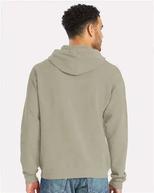 Comfortwash Gdh450 Garment Dyed Unisex Hooded Sweatshirt Faded Fatigue