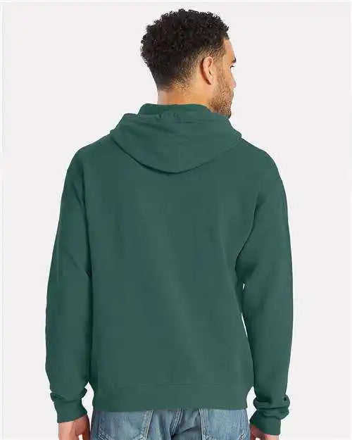 Comfortwash Gdh450 Garment Dyed Unisex Hooded Sweatshirt Field Green