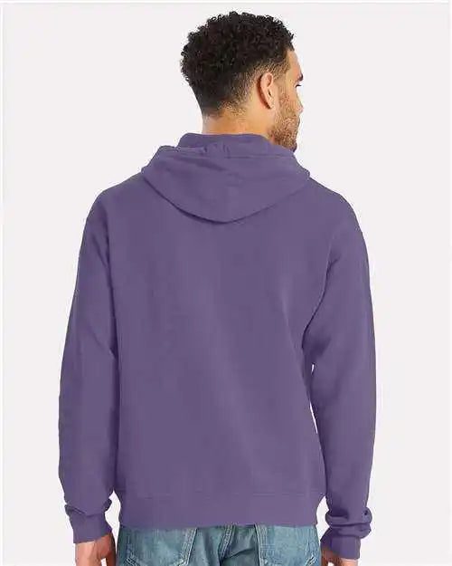 Comfortwash Gdh450 Garment Dyed Unisex Hooded Sweatshirt - Grape Soda
