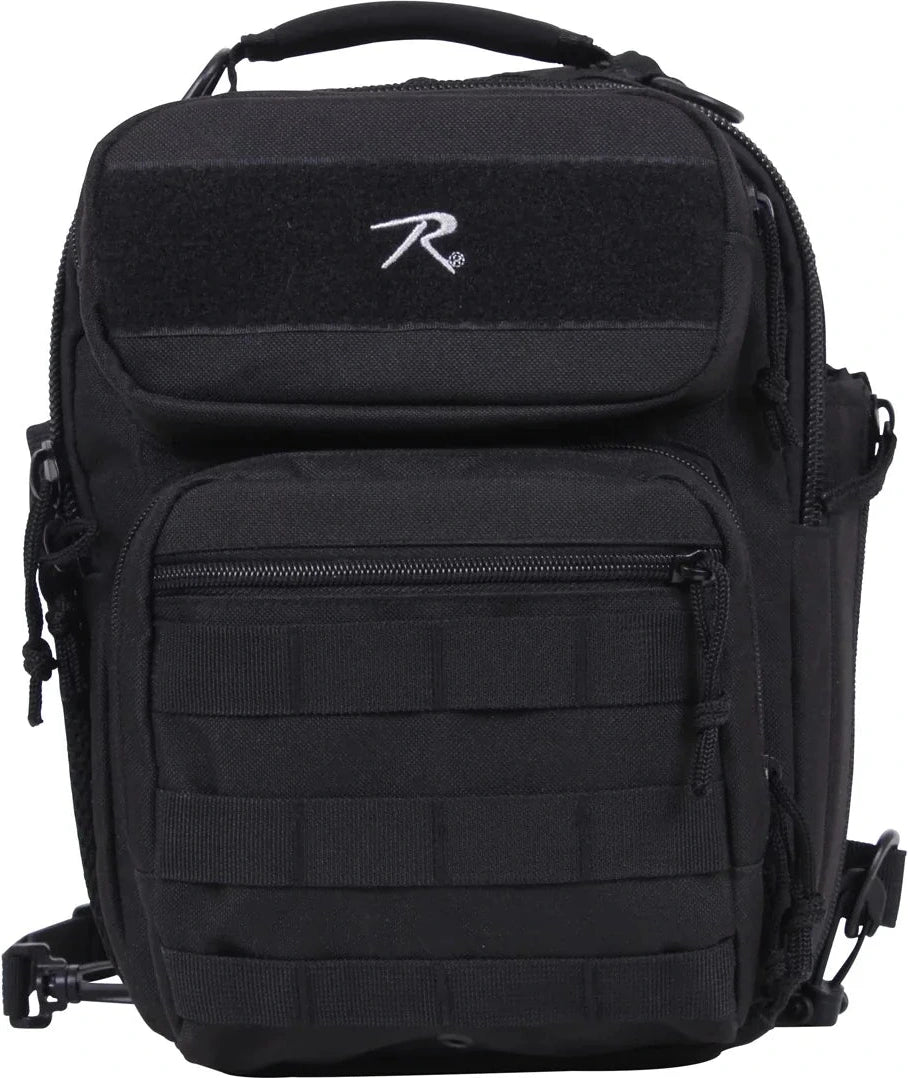 Compact Tactisling Shoulder Bag - Black