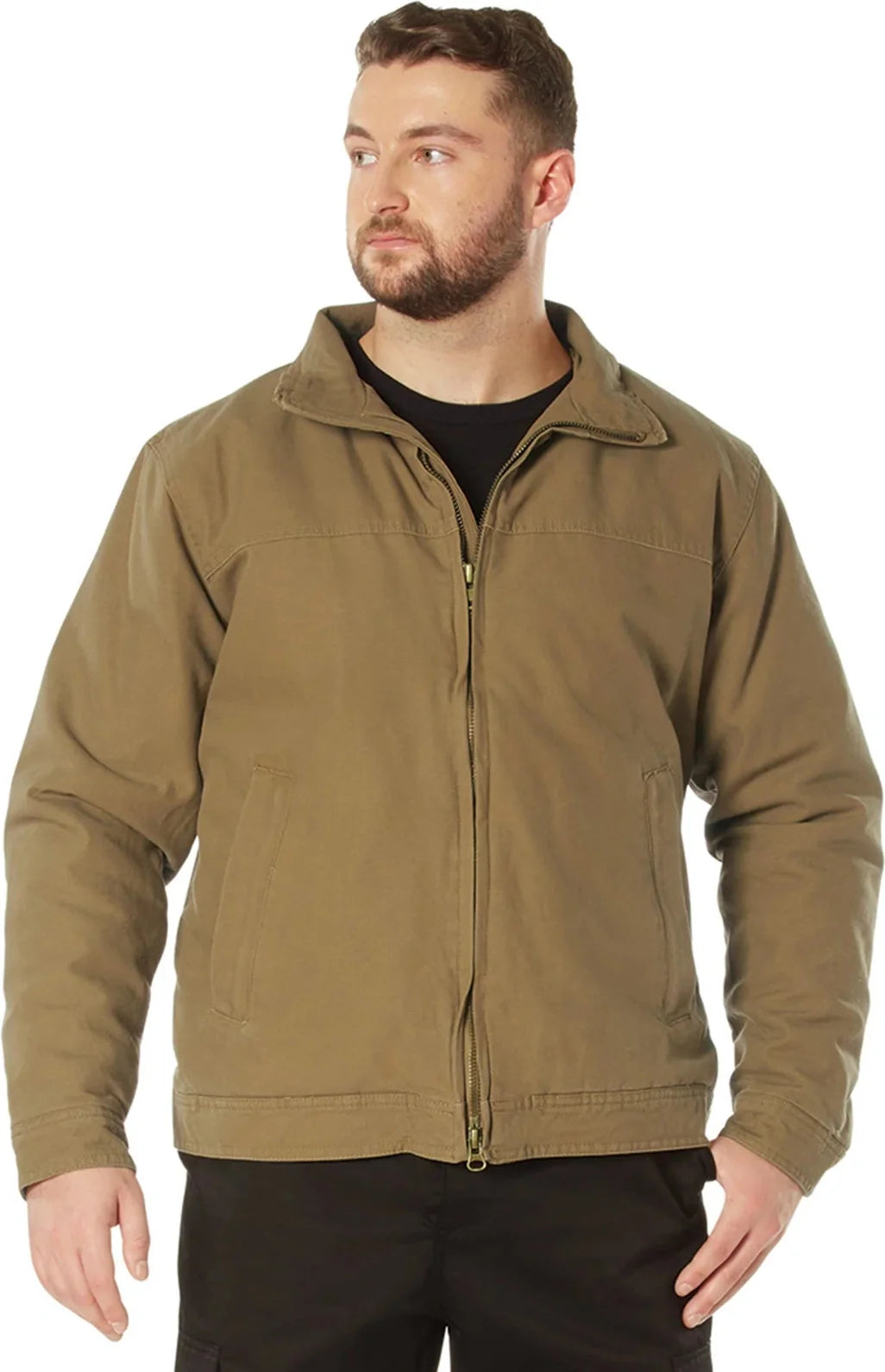 Concealed Carry 3 Season Jacket - Coyote Brown / s