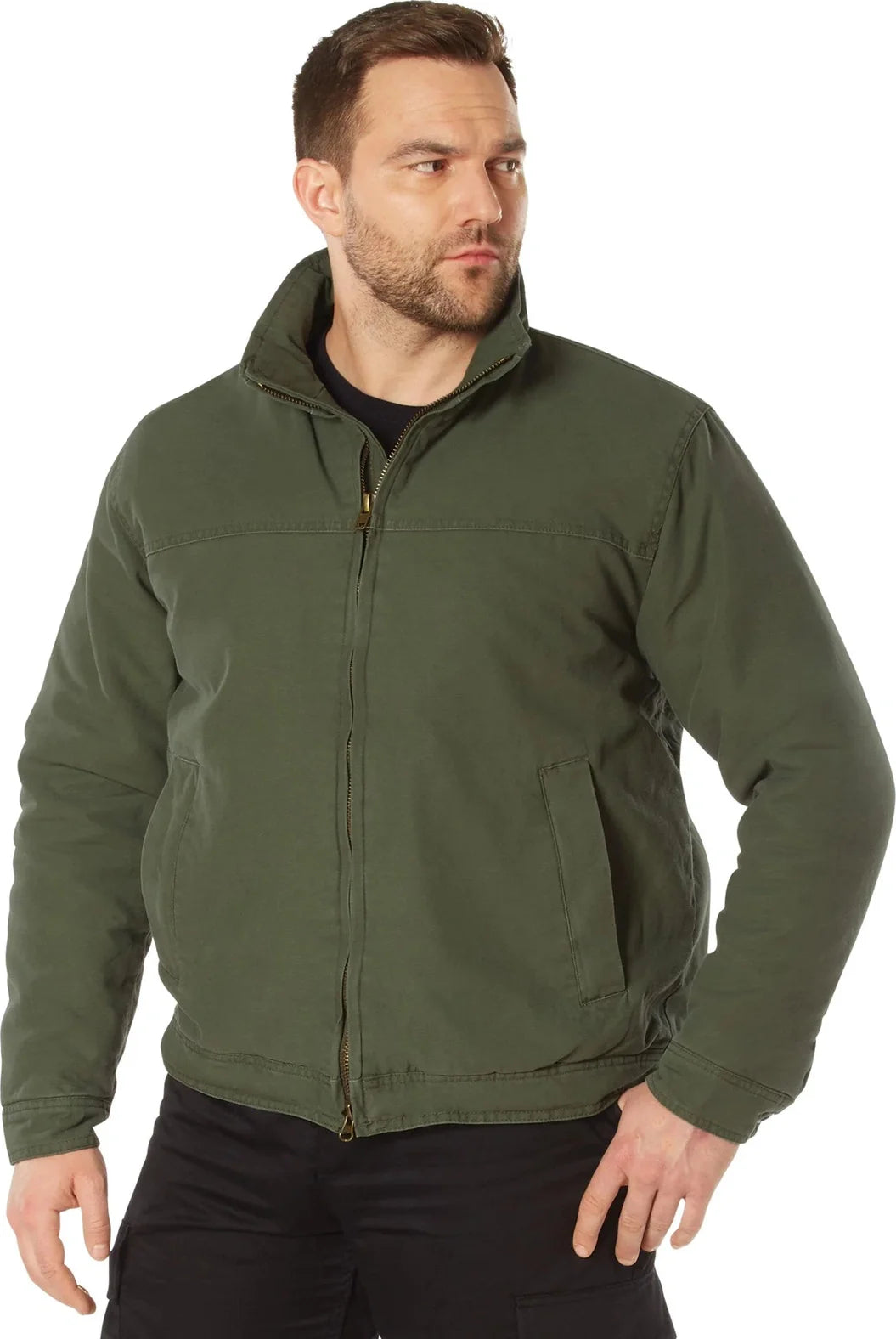 Concealed Carry 3 Season Jacket - Olive Drab / m