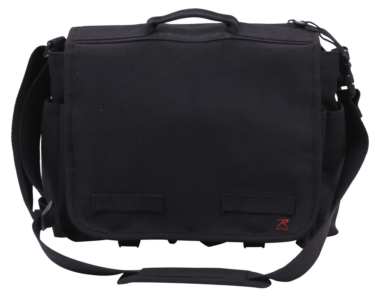 Concealed Carry Messenger Bag - Black