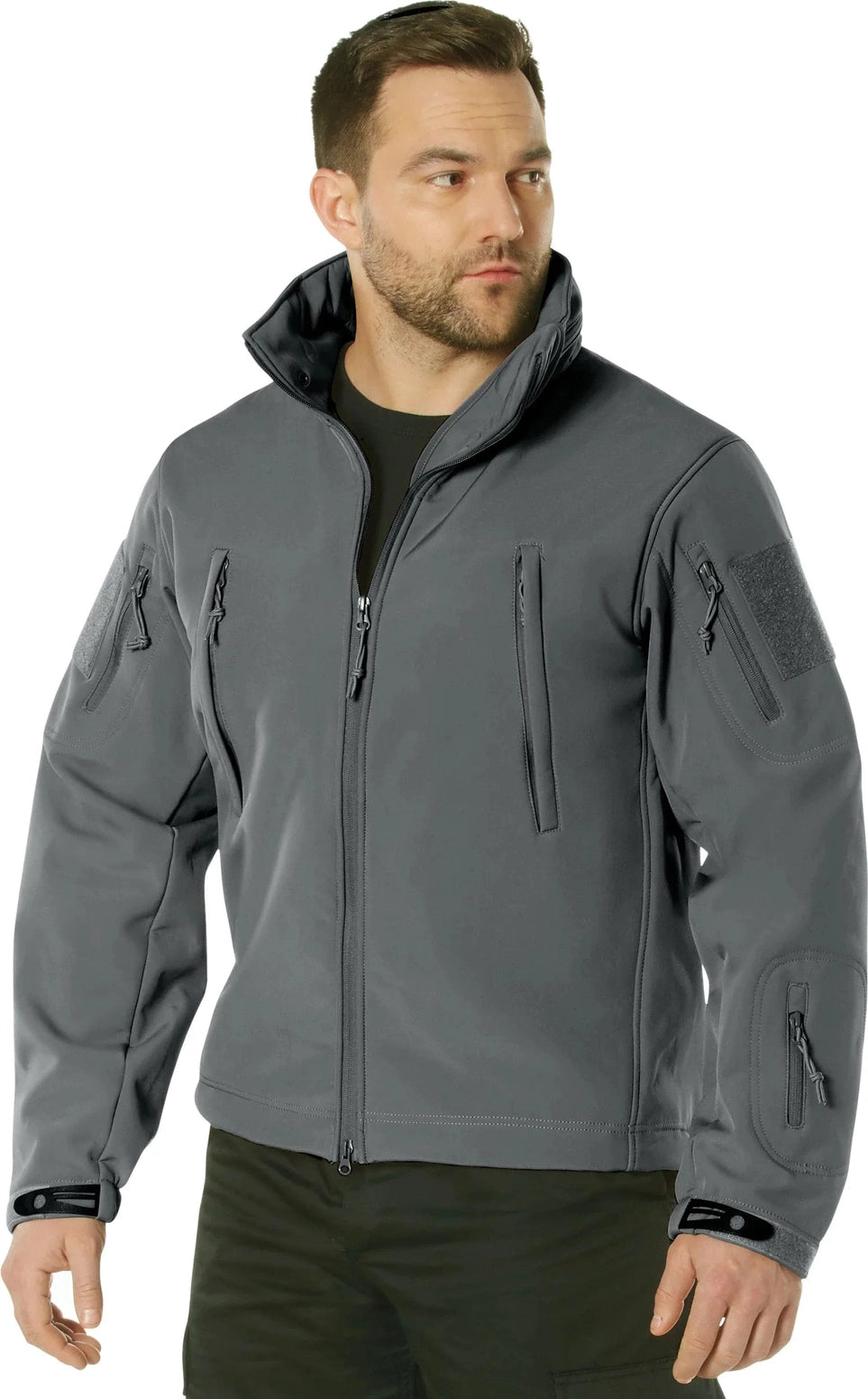 Concealed Carry Soft Shell Jacket - Gunmetal Grey / s