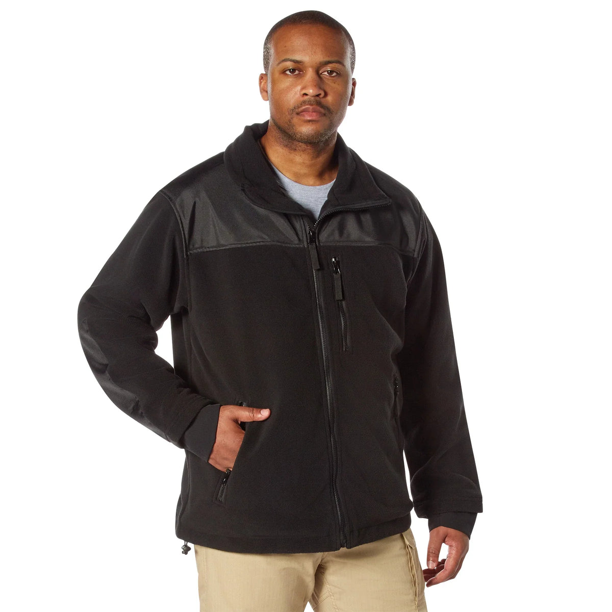 Concealed Carry Spec Ops Fleece Jacket - Black / 3xl