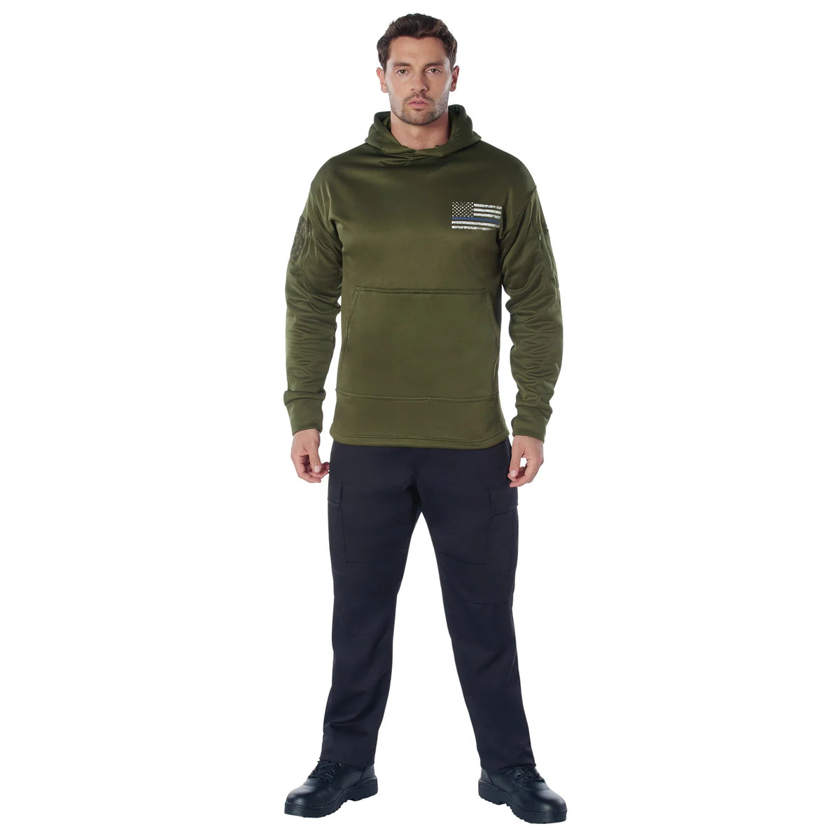 Concealed Carry Thin Blue Line Hoodie