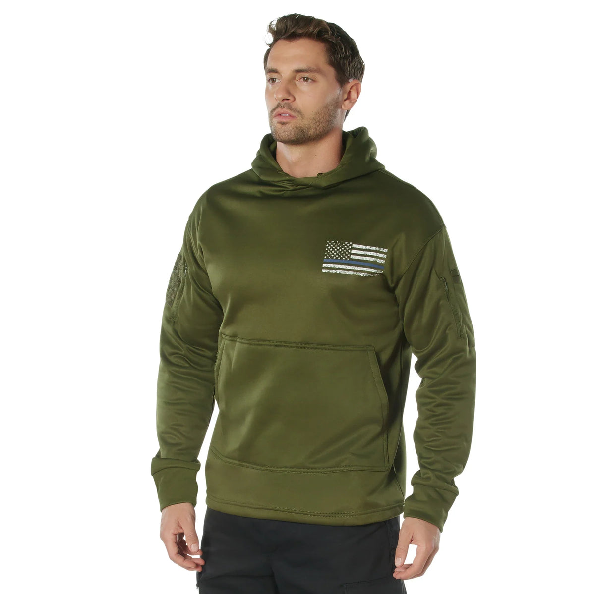 Concealed Carry Thin Blue Line Hoodie
