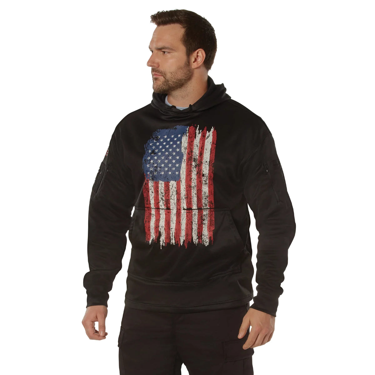 Concealed Carry U.s. Flag Hoodie