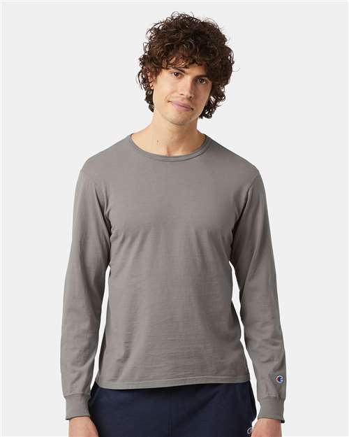 Concrete Garment-Dyed Long Sleeve T-Shirt - CD200