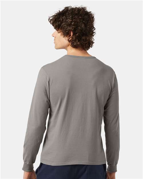 Concrete Garment-Dyed Long Sleeve T-Shirt - CD200