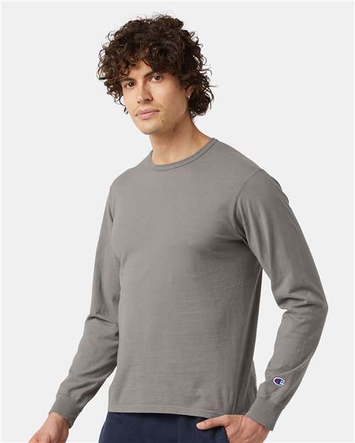 Concrete Garment-Dyed Long Sleeve T-Shirt - CD200