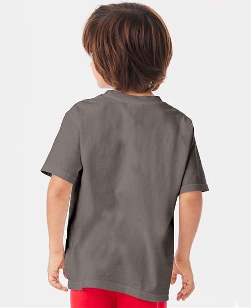 Concrete Grey Garment-Dyed Youth T-Shirt - GDH175