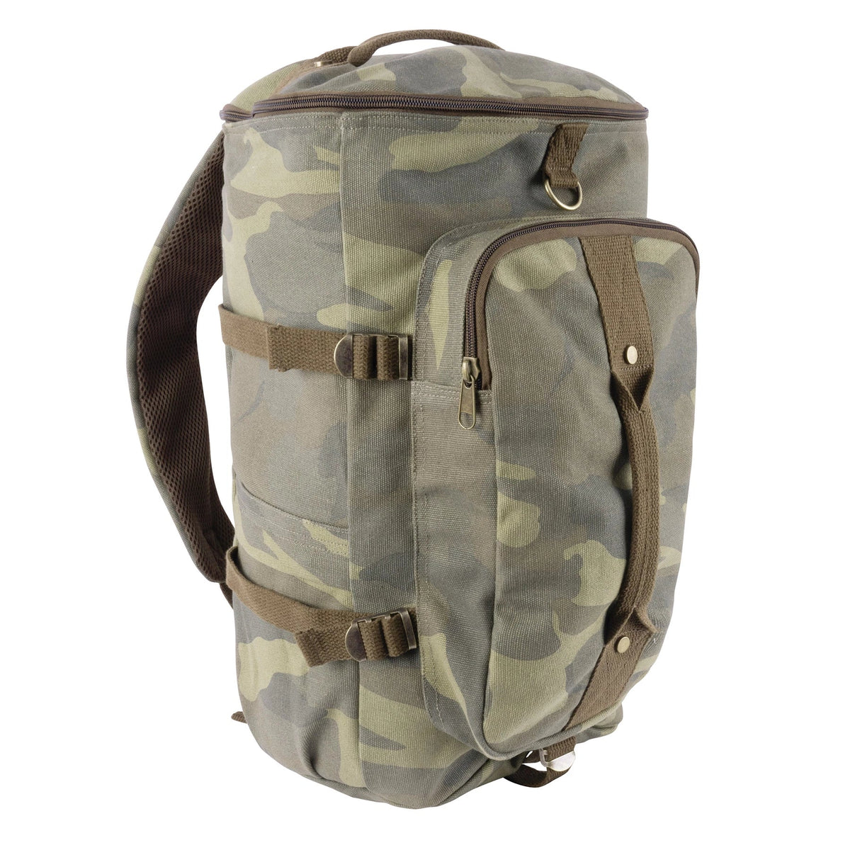 Convertible Canvas Duffle / Backpack - 19 Inches
