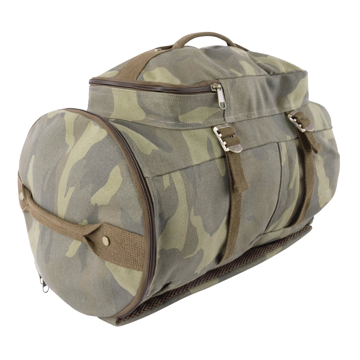 Convertible Canvas Duffle / Backpack - 19 Inches