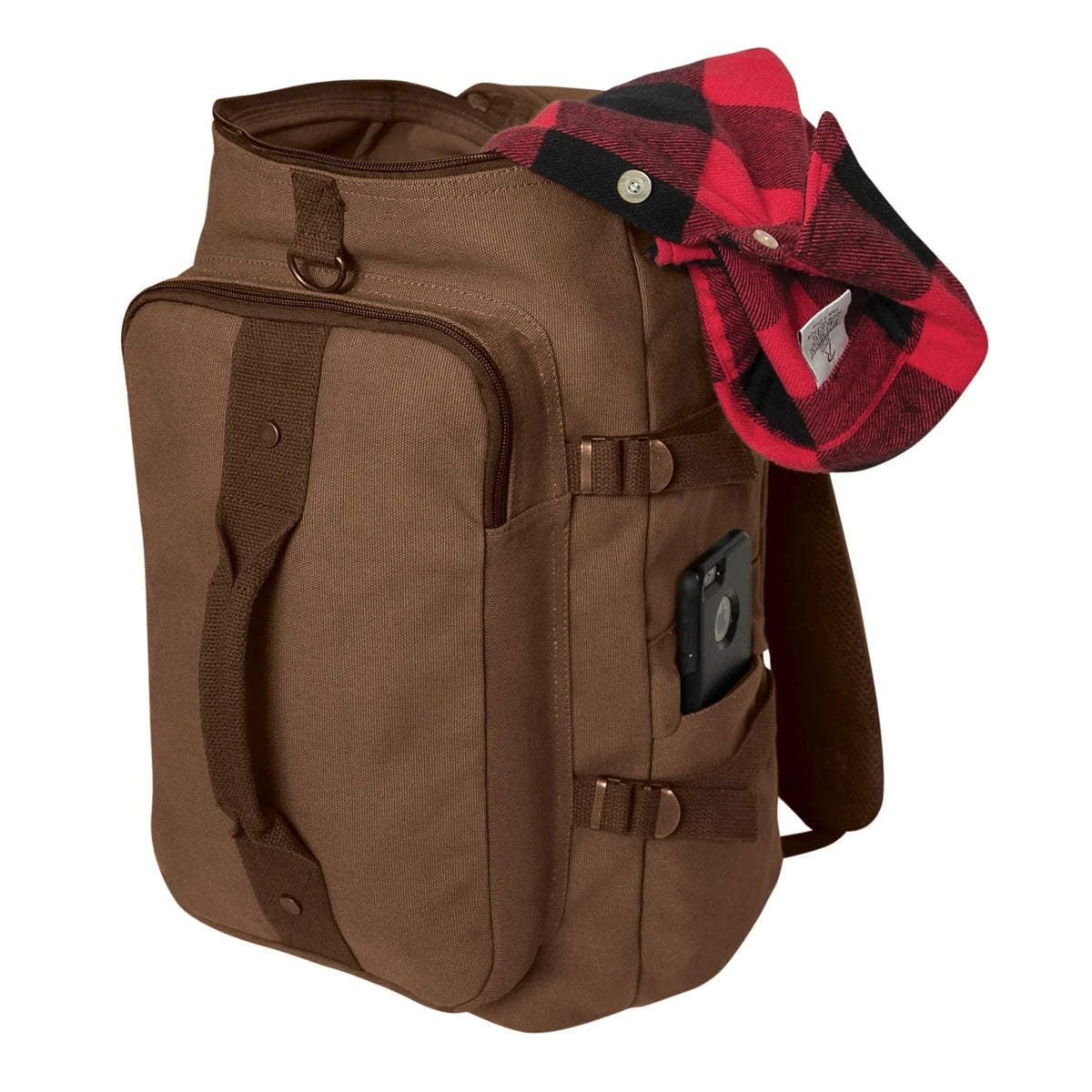 Convertible Canvas Duffle / Backpack - 19 Inches