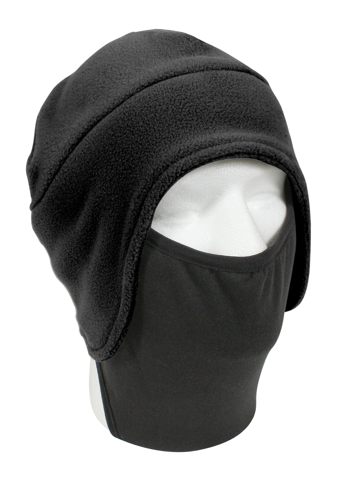 Convertible Fleece Cap with Poly Facemask