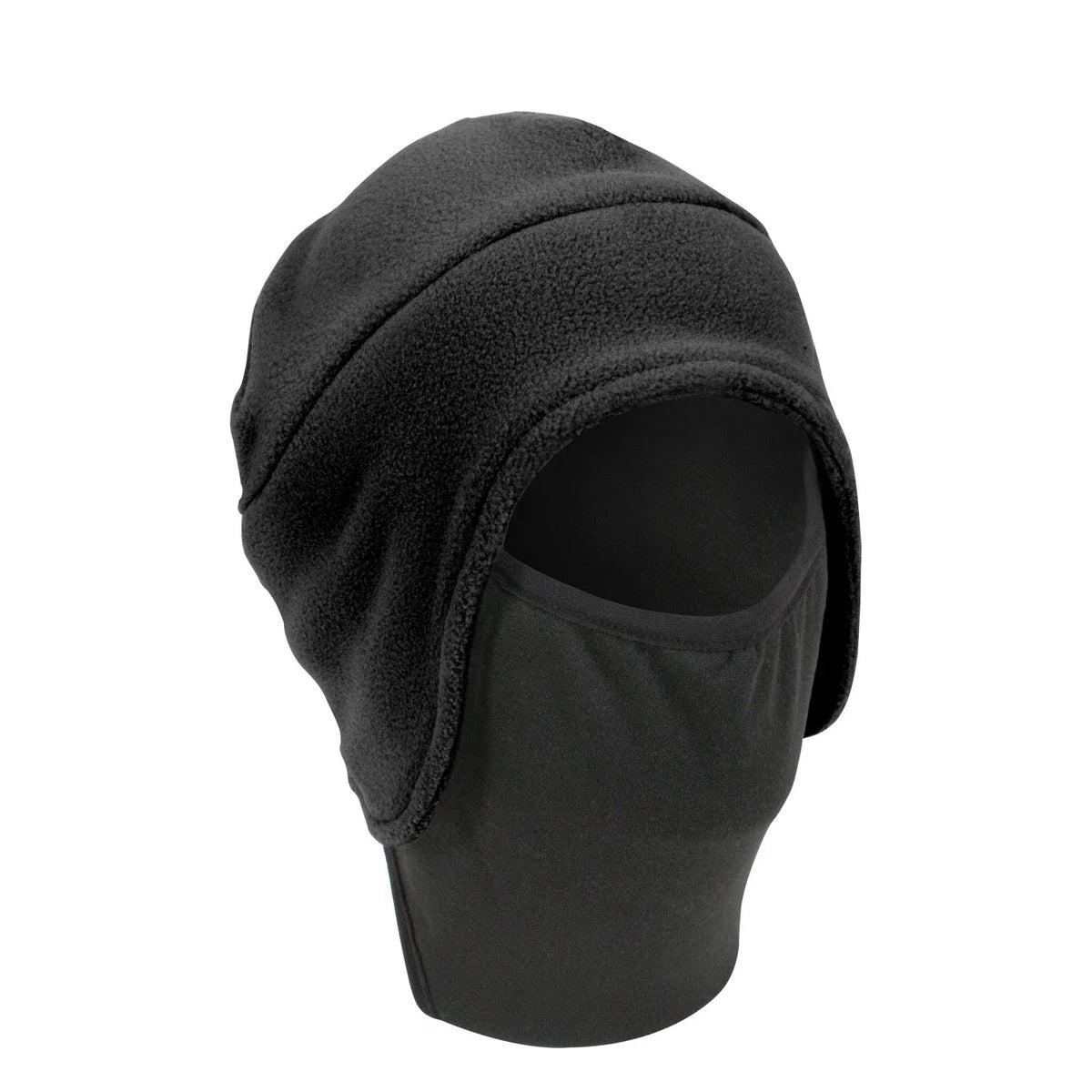 Convertible Fleece Cap with Poly Facemask