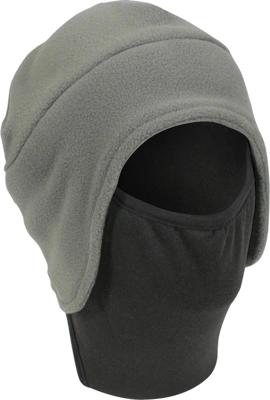 Convertible Fleece Cap with Poly Facemask