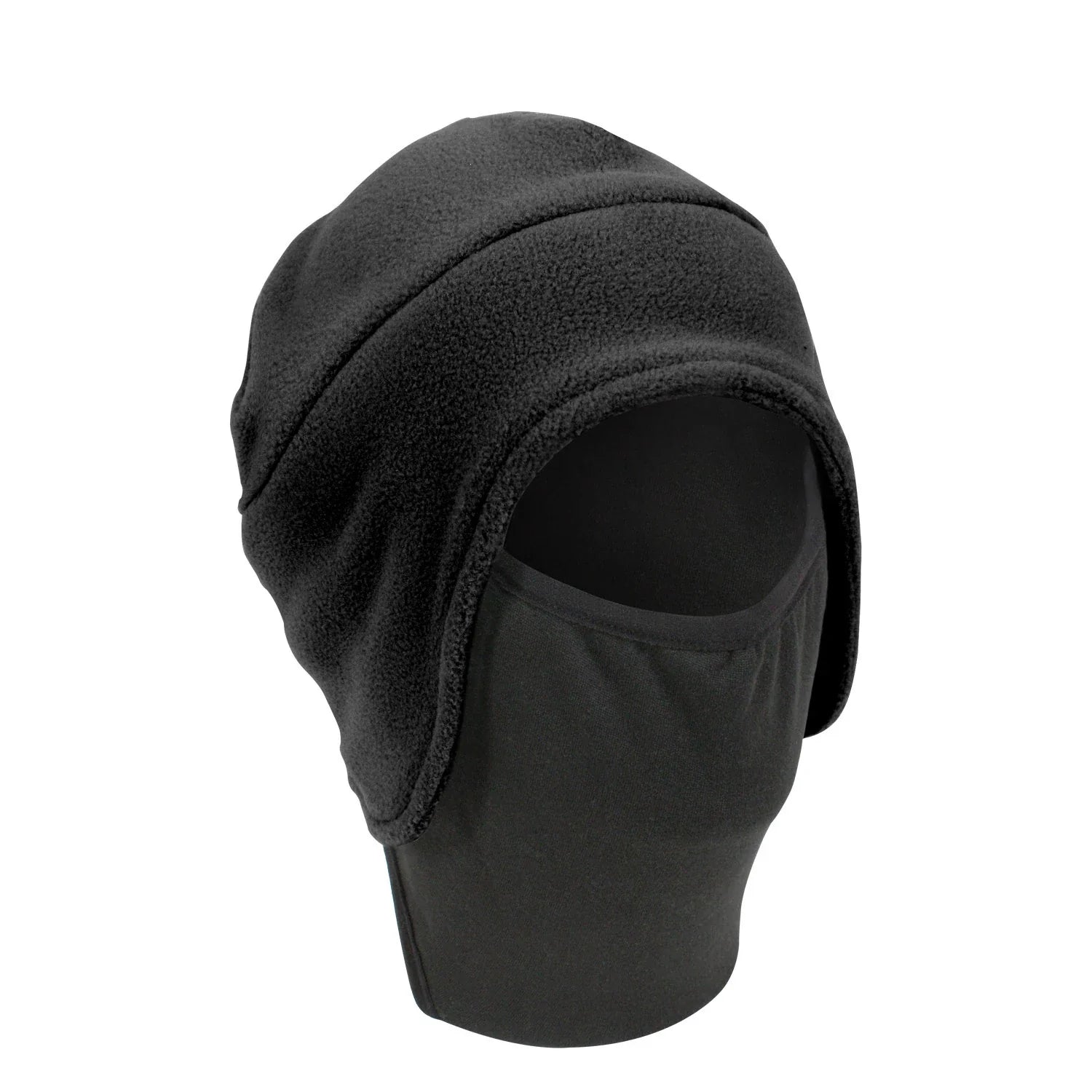 Convertible Fleece Cap with Poly Facemask