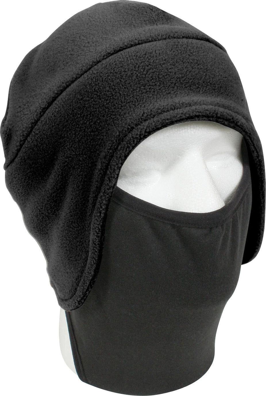 Convertible Fleece Cap with Poly Facemask