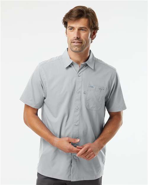 Cool Grey PFG Slack Tide™ Camp Shirt - 212484