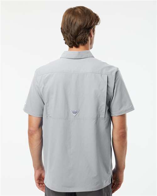 Cool Grey PFG Slack Tide™ Camp Shirt - 212484