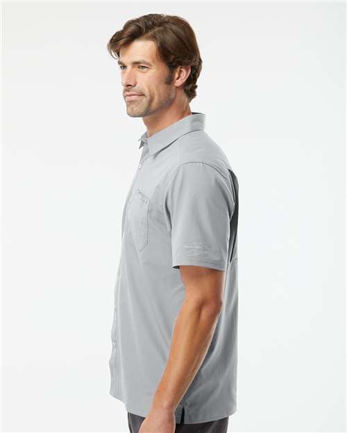 Cool Grey PFG Slack Tide™ Camp Shirt - 212484