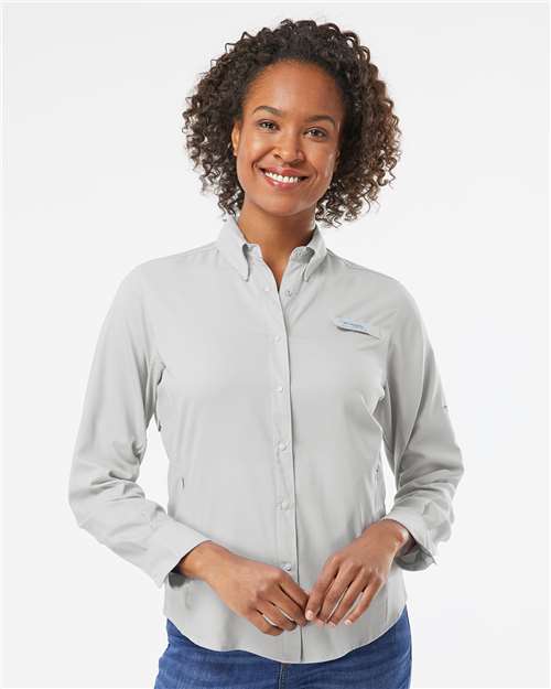 Cool Grey Women&#39;s PFG Tamiami™ II Shirt - 212465