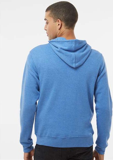Cool Royal Triblend Triblend Full-Zip Hooded Sweatshirt - 8872