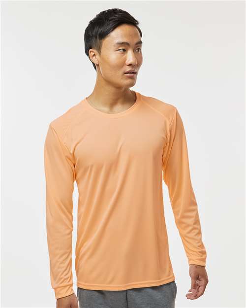 Coral Long Islander Performance Long Sleeve T-Shirt - 210
