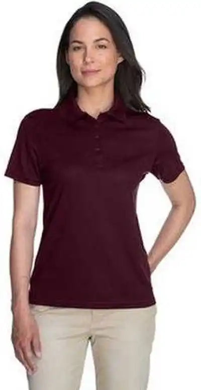 Core 365 78181 Ladies’ Origin Performance Pique Polo Burgundy