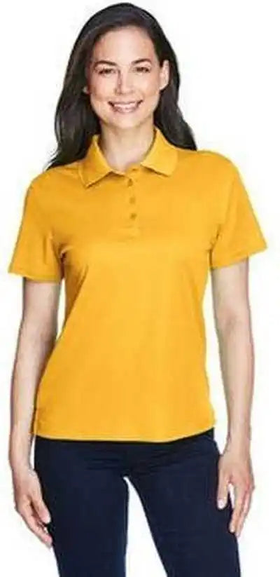 Core 365 78181 Ladies’ Origin Performance Pique Polo - Campus Gold